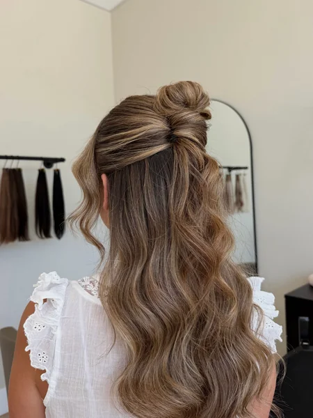 Half-Up Top Knot