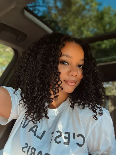 Shoulder-Length Defined Curls