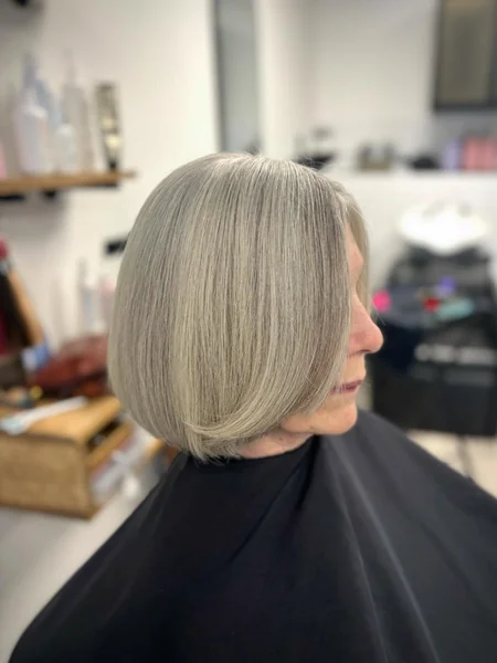 Silver Sleek Bob