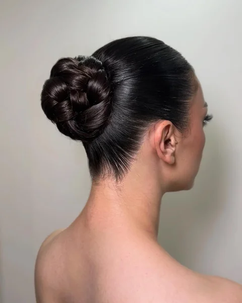 Braided Sleek Bun