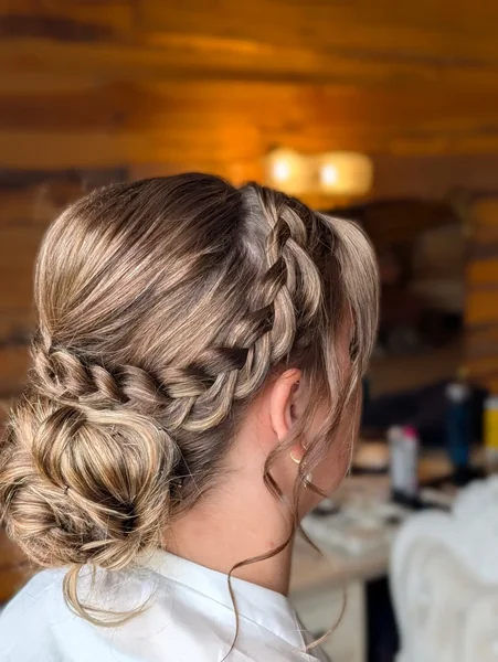 Polished Dutch Braid Bun