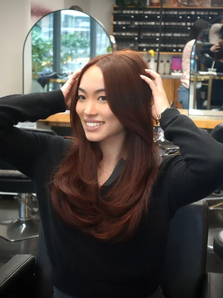 Mahogany Red Long Layers