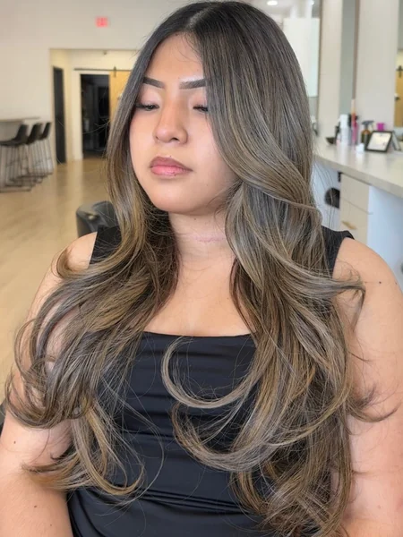 Feathered Layers Blowout