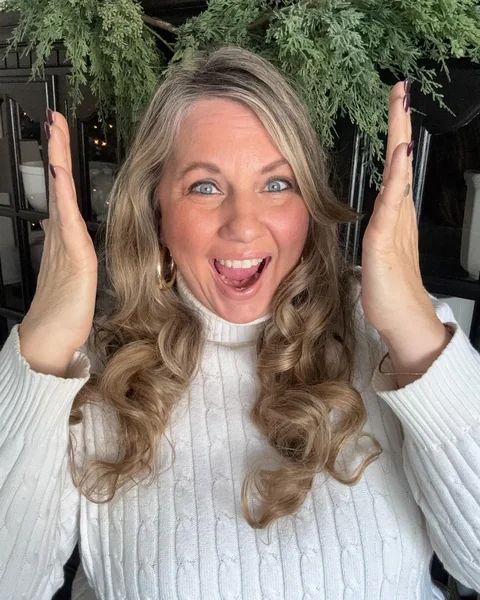 Bronde Barrel Curls