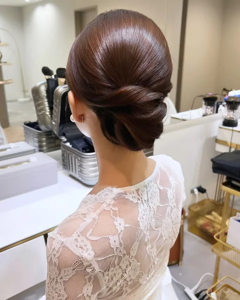 Wedding Low Chignon