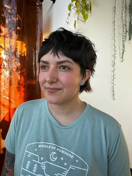 Shaggy Pixie with Wispy Fringe