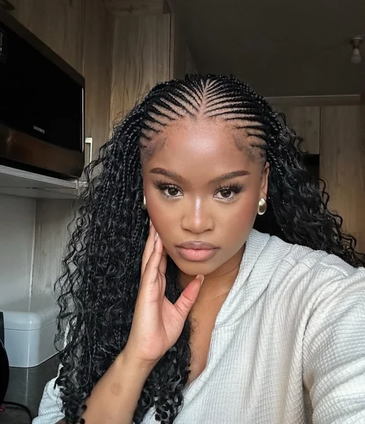 Fulani Fishbone Cornrows