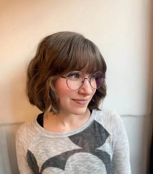 Voluminous Baby Bob for Thick Hair