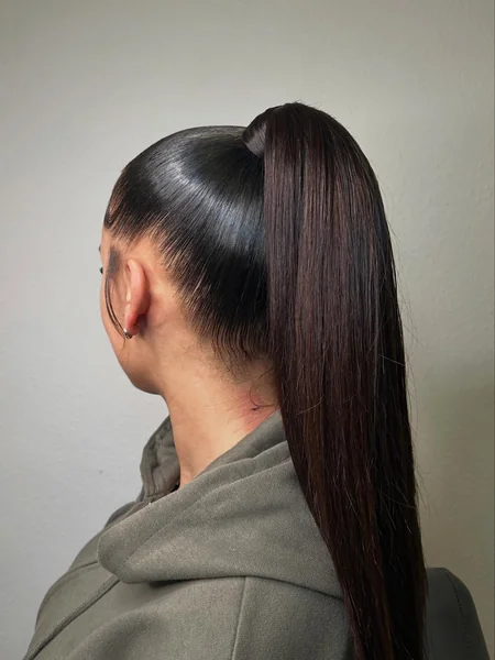 Casual High Sleek Ponytail