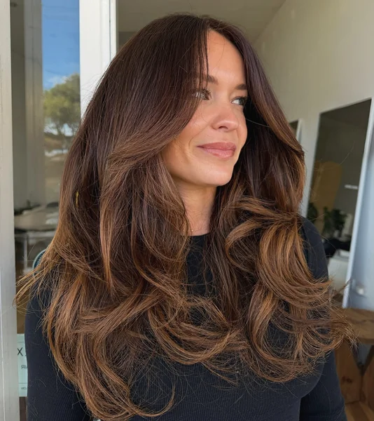 Deep Chocolate Brunette Waves