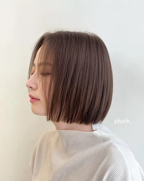 Soft Light Brown Bob