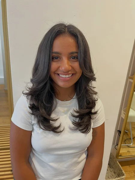 Medium Butterfly Layers, Curled Ends