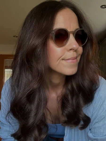 Long Brunette Blowout