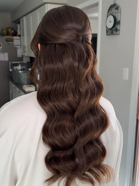 Half-Up Crown Volume