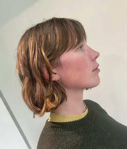 Copper Bob with Full Fringe