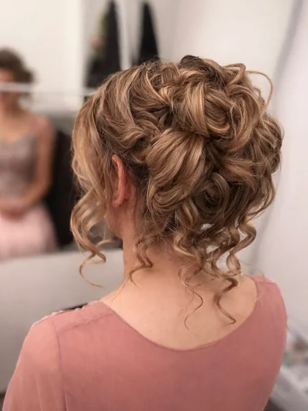 Curly Romantic Updo