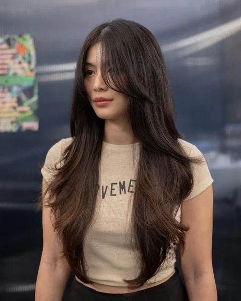 Layered Cut with Wispy Bangs