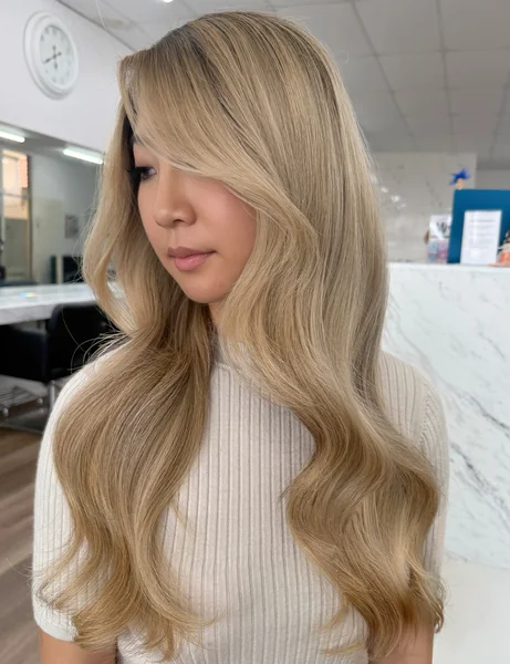 Side-Swept Fringe with Soft Waves