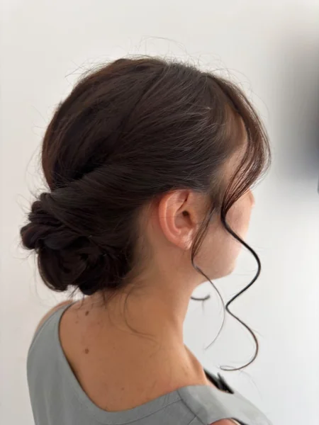French Girl Low Chignon