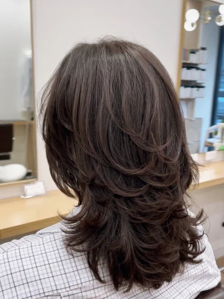Medium Butterfly Layers, Back View