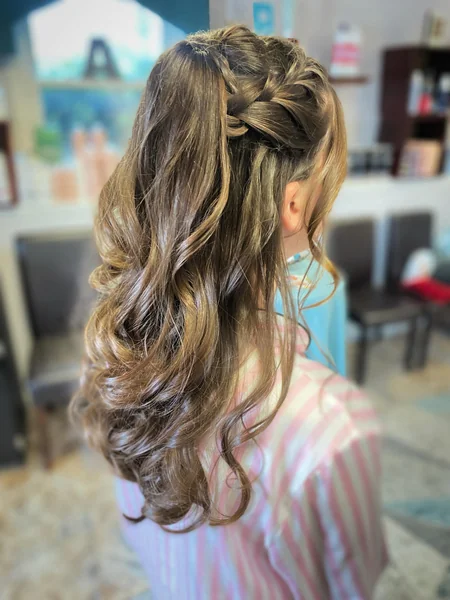 Braided Half-Up for Girls