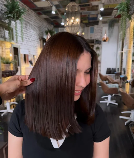 Chestnut Sleek Lob