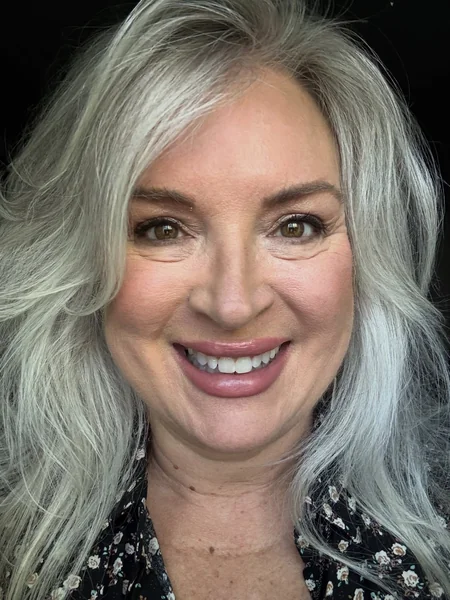 Tousled Silver Layers