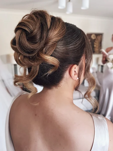Rosette High Bun