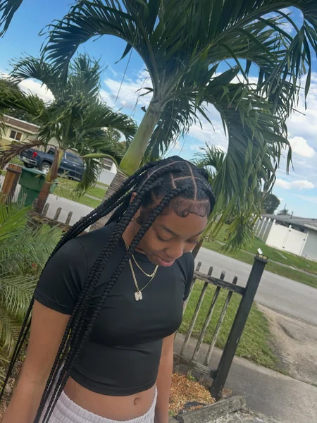 Jumbo Knotless Box Braids