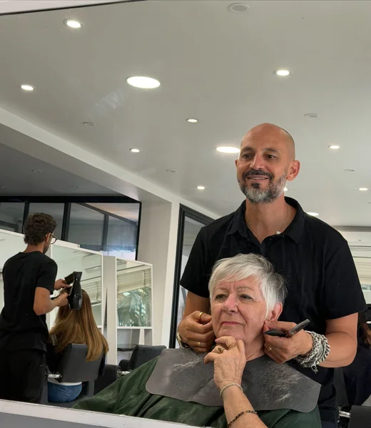 Cropped Silver Pixie