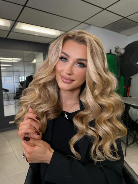 Wavy Updo Hairstyle