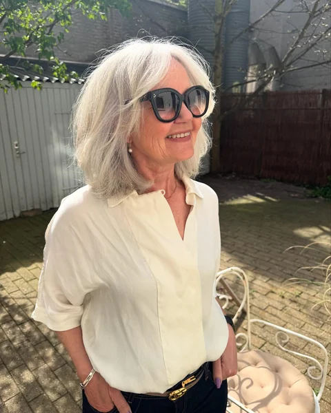 White-Silver Layered Lob