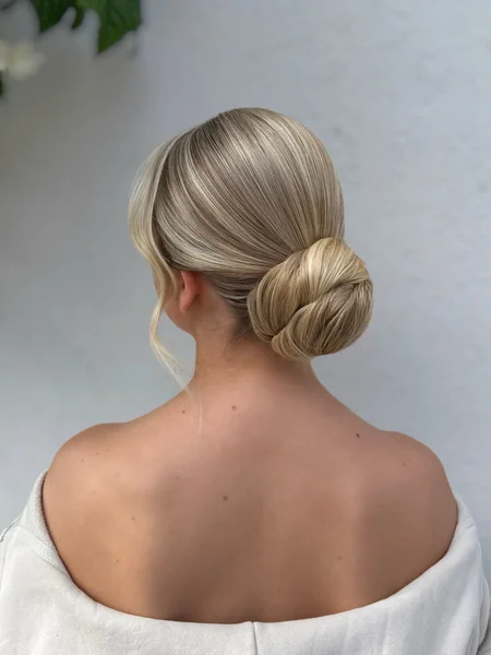 Polished Low Bun