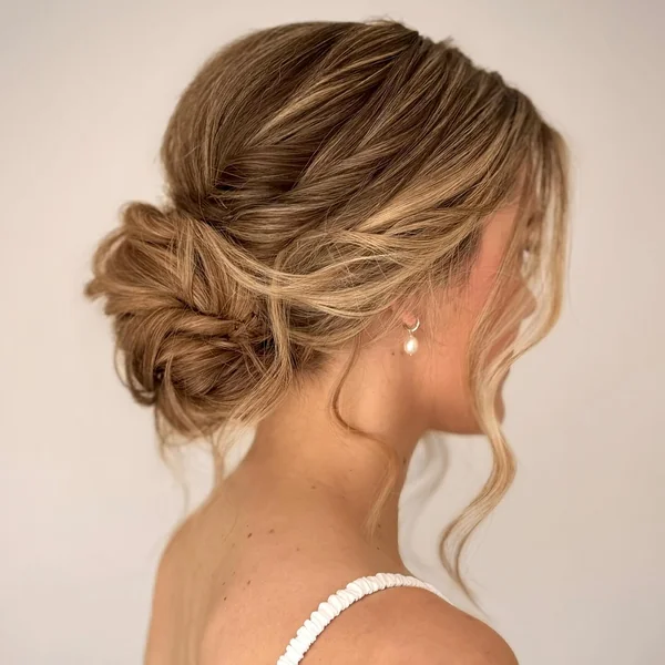 Undone Low Chignon