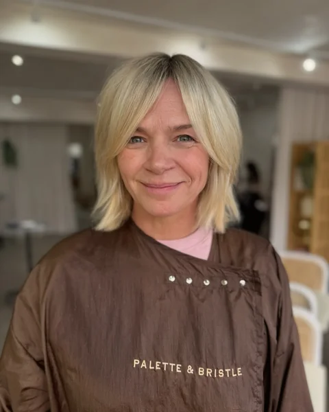 Shag with Curtain Bangs