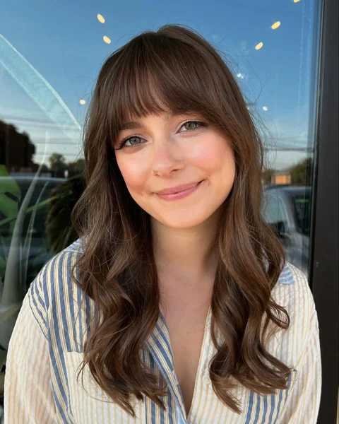 Soft Waves and Wispy Bangs