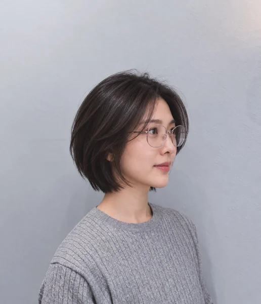 Soft Side-Part Bob