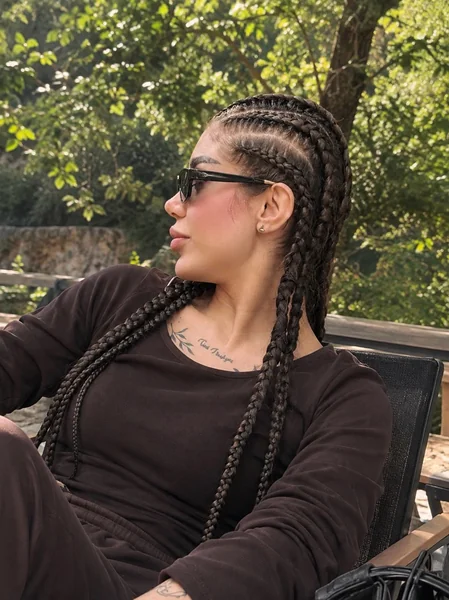 Summer Straight Back Cornrows