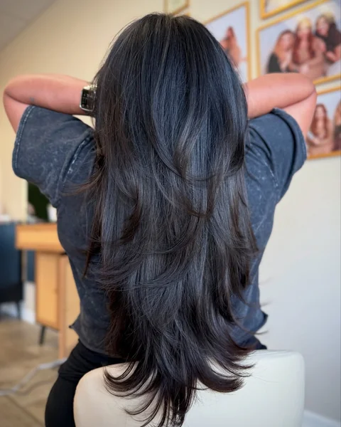 Feathered Long Layers