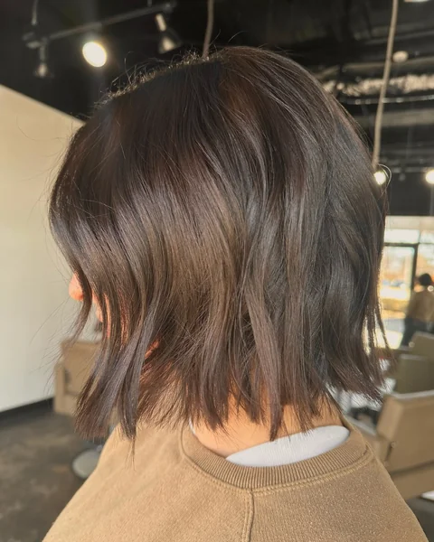 Choppy Textured Bob