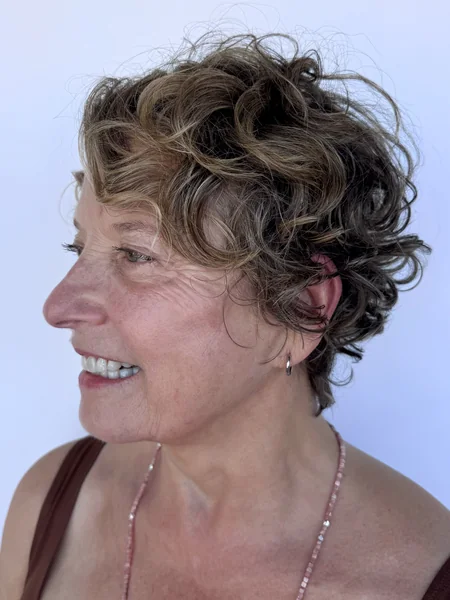 Curly Pixie Cut