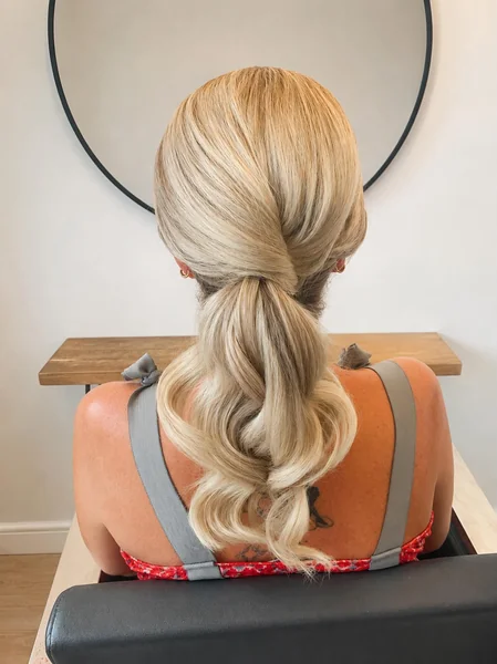 Twisted Low Ponytail