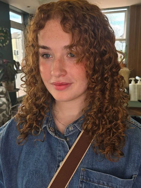 Long Copper Ringlets