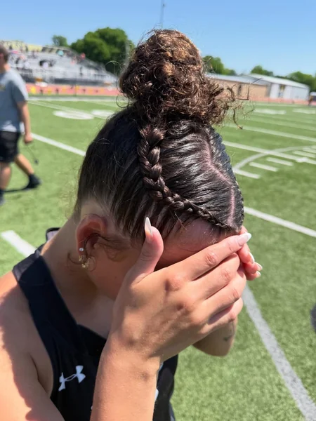 Track Day Braided Bun