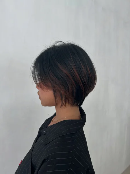 Graduated Bob with Wispy Bangs