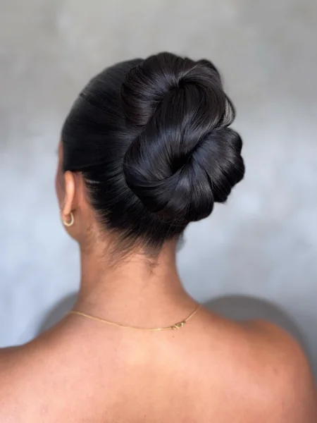 Sleek Twisted Bun