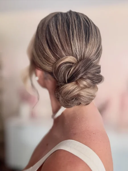 Sleek Knotted Bun