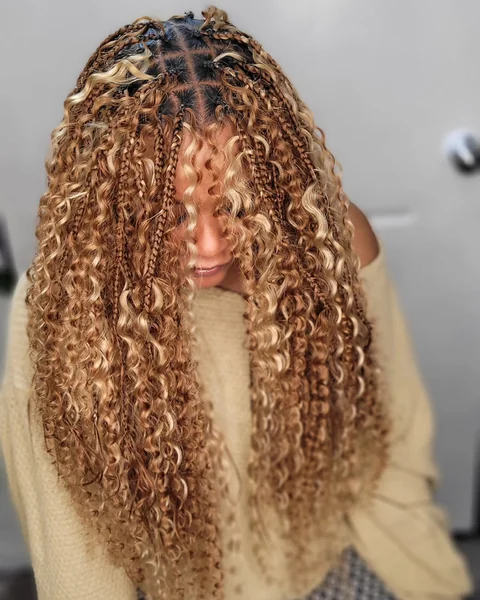 Honey Ginger Boho Braids