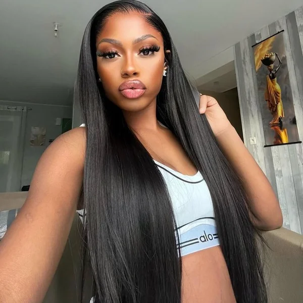 30-Inch Bone Straight Wig