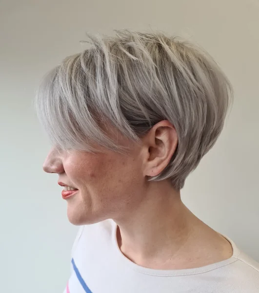 Silver Layered Pixie
